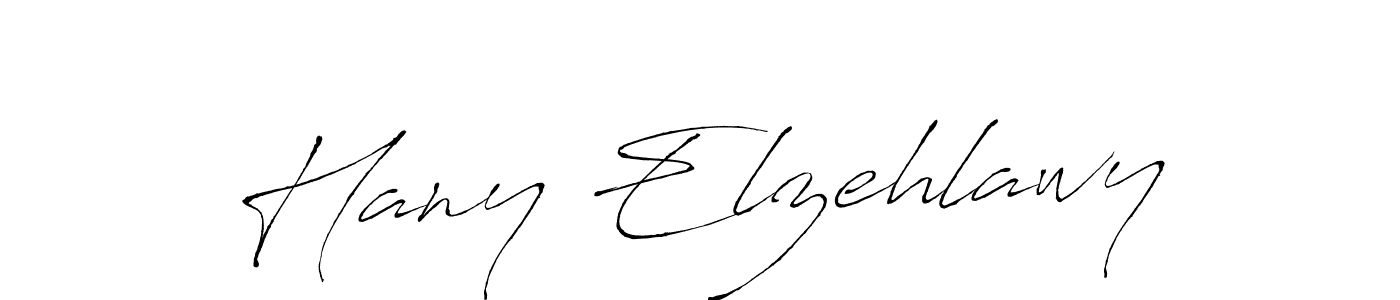Design your own signature with our free online signature maker. With this signature software, you can create a handwritten (Antro_Vectra) signature for name Hany Elzehlawy. Hany Elzehlawy signature style 6 images and pictures png