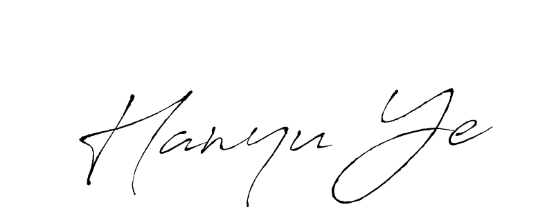 You should practise on your own different ways (Antro_Vectra) to write your name (Hanyu Ye) in signature. don't let someone else do it for you. Hanyu Ye signature style 6 images and pictures png