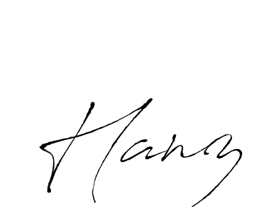 How to Draw Hanz signature style? Antro_Vectra is a latest design signature styles for name Hanz. Hanz signature style 6 images and pictures png