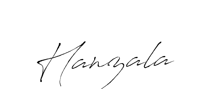 How to make Hanzala signature? Antro_Vectra is a professional autograph style. Create handwritten signature for Hanzala name. Hanzala signature style 6 images and pictures png