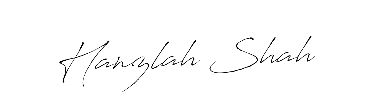 How to make Hanzlah Shah signature? Antro_Vectra is a professional autograph style. Create handwritten signature for Hanzlah Shah name. Hanzlah Shah signature style 6 images and pictures png