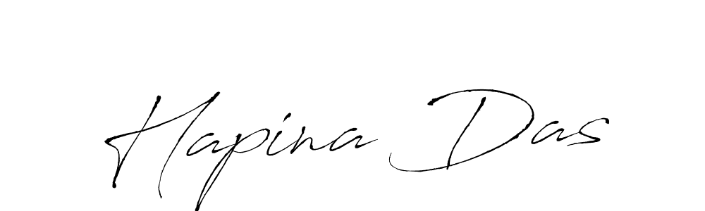 Create a beautiful signature design for name Hapina Das. With this signature (Antro_Vectra) fonts, you can make a handwritten signature for free. Hapina Das signature style 6 images and pictures png