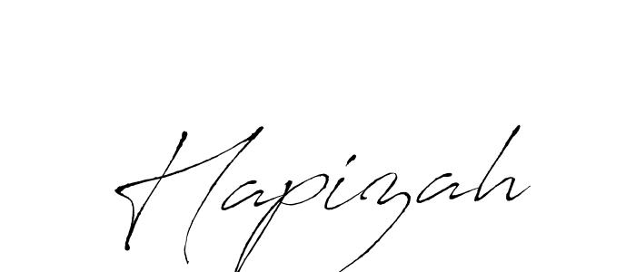 Also we have Hapizah name is the best signature style. Create professional handwritten signature collection using Antro_Vectra autograph style. Hapizah signature style 6 images and pictures png