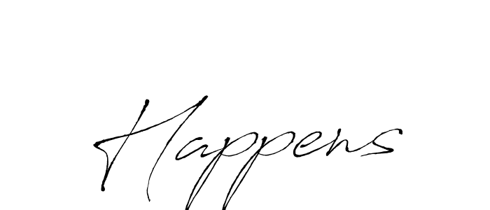 Make a beautiful signature design for name Happens. Use this online signature maker to create a handwritten signature for free. Happens signature style 6 images and pictures png