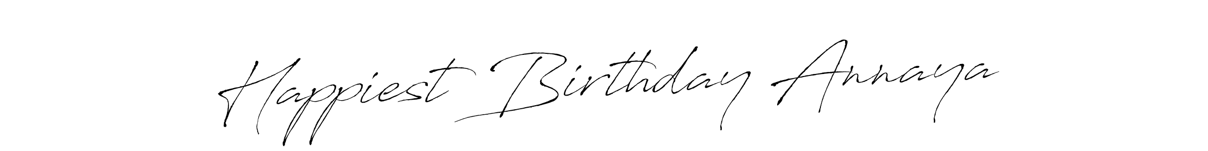 You should practise on your own different ways (Antro_Vectra) to write your name (Happiest Birthday Annaya) in signature. don't let someone else do it for you. Happiest Birthday Annaya signature style 6 images and pictures png