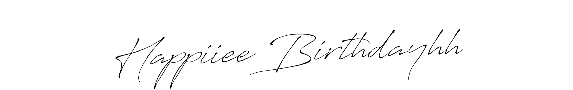 Make a short Happiiee Birthdayhh signature style. Manage your documents anywhere anytime using Antro_Vectra. Create and add eSignatures, submit forms, share and send files easily. Happiiee Birthdayhh signature style 6 images and pictures png