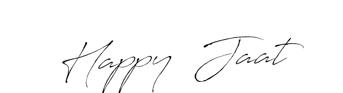 It looks lik you need a new signature style for name Happy  Jaat. Design unique handwritten (Antro_Vectra) signature with our free signature maker in just a few clicks. Happy  Jaat signature style 6 images and pictures png