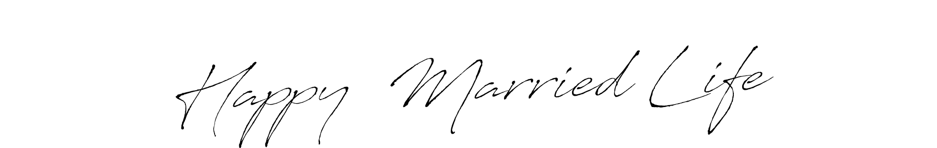 You can use this online signature creator to create a handwritten signature for the name Happy  Married Life. This is the best online autograph maker. Happy  Married Life signature style 6 images and pictures png