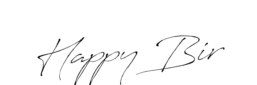 The best way (Antro_Vectra) to make a short signature is to pick only two or three words in your name. The name Happy Bir include a total of six letters. For converting this name. Happy Bir signature style 6 images and pictures png