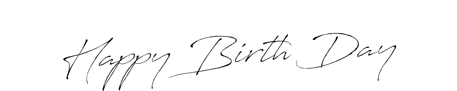 Antro_Vectra is a professional signature style that is perfect for those who want to add a touch of class to their signature. It is also a great choice for those who want to make their signature more unique. Get Happy Birth Day name to fancy signature for free. Happy Birth Day signature style 6 images and pictures png