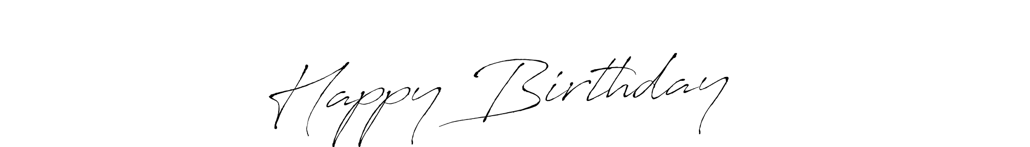 Happy Birthday ♥️ stylish signature style. Best Handwritten Sign (Antro_Vectra) for my name. Handwritten Signature Collection Ideas for my name Happy Birthday ♥️. Happy Birthday ♥️ signature style 6 images and pictures png