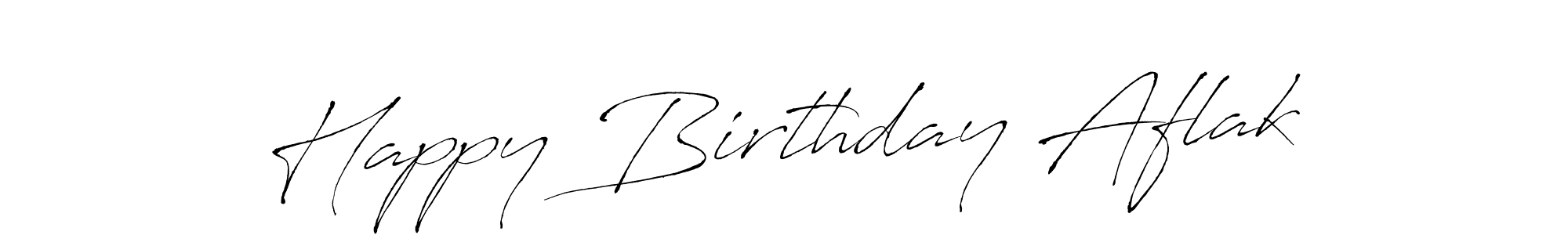 Also You can easily find your signature by using the search form. We will create Happy Birthday Aflak name handwritten signature images for you free of cost using Antro_Vectra sign style. Happy Birthday Aflak signature style 6 images and pictures png