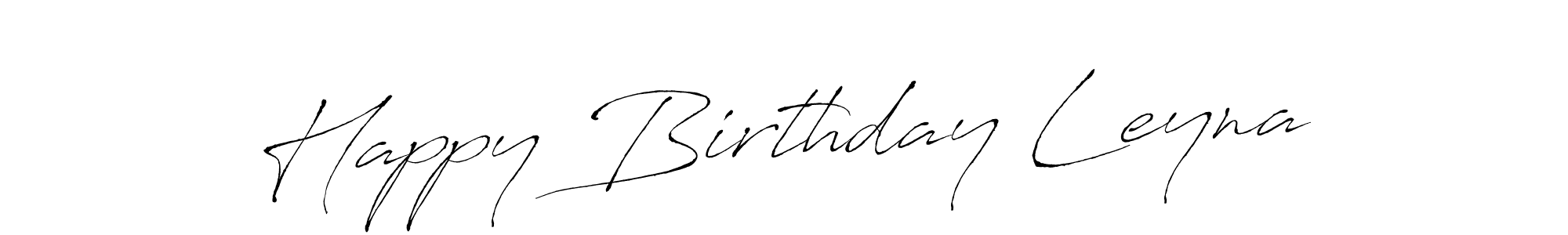 Once you've used our free online signature maker to create your best signature Antro_Vectra style, it's time to enjoy all of the benefits that Happy Birthday Leyna name signing documents. Happy Birthday Leyna signature style 6 images and pictures png