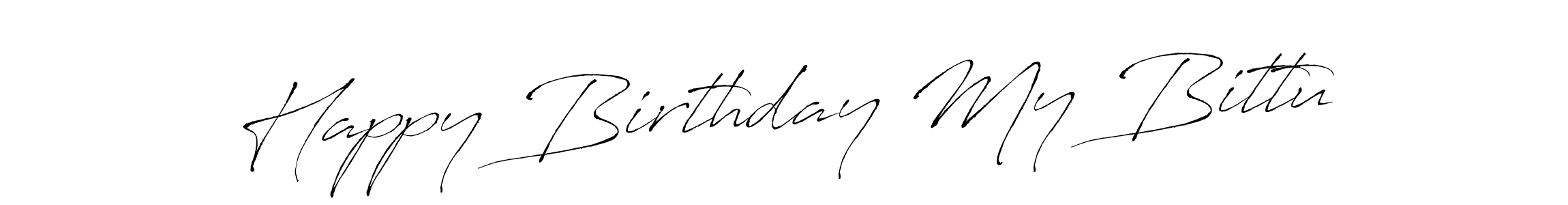 Check out images of Autograph of Happy Birthday My Bittu name. Actor Happy Birthday My Bittu Signature Style. Antro_Vectra is a professional sign style online. Happy Birthday My Bittu signature style 6 images and pictures png