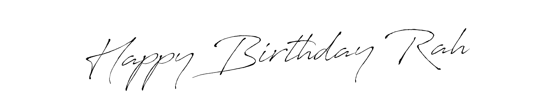 This is the best signature style for the Happy Birthday Rah name. Also you like these signature font (Antro_Vectra). Mix name signature. Happy Birthday Rah signature style 6 images and pictures png