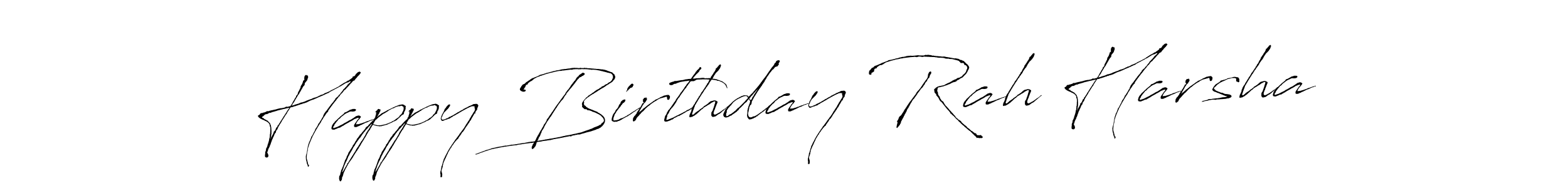 It looks lik you need a new signature style for name Happy Birthday Rah Harsha. Design unique handwritten (Antro_Vectra) signature with our free signature maker in just a few clicks. Happy Birthday Rah Harsha signature style 6 images and pictures png