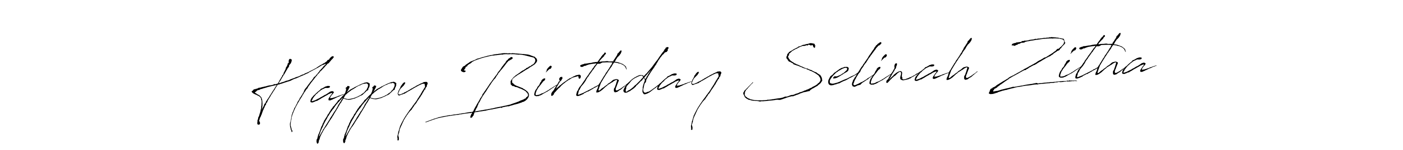 Use a signature maker to create a handwritten signature online. With this signature software, you can design (Antro_Vectra) your own signature for name Happy Birthday Selinah Zitha. Happy Birthday Selinah Zitha signature style 6 images and pictures png