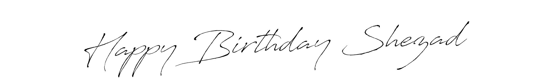 if you are searching for the best signature style for your name Happy Birthday Shezad. so please give up your signature search. here we have designed multiple signature styles  using Antro_Vectra. Happy Birthday Shezad signature style 6 images and pictures png