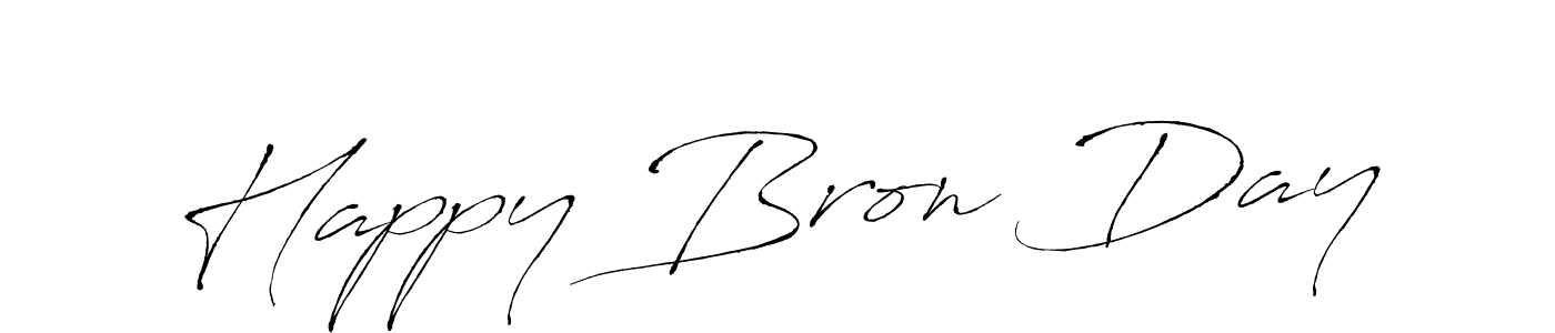 The best way (Antro_Vectra) to make a short signature is to pick only two or three words in your name. The name Happy Bron Day include a total of six letters. For converting this name. Happy Bron Day signature style 6 images and pictures png