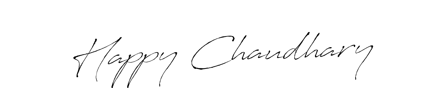 Similarly Antro_Vectra is the best handwritten signature design. Signature creator online .You can use it as an online autograph creator for name Happy Chaudhary. Happy Chaudhary signature style 6 images and pictures png