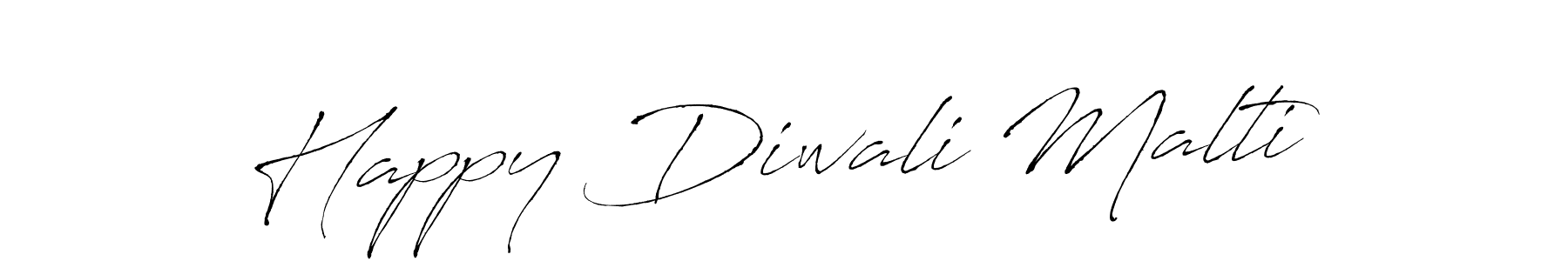 You should practise on your own different ways (Antro_Vectra) to write your name (Happy Diwali Malti) in signature. don't let someone else do it for you. Happy Diwali Malti signature style 6 images and pictures png