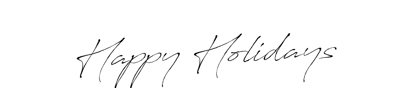 Make a beautiful signature design for name Happy Holidays. Use this online signature maker to create a handwritten signature for free. Happy Holidays signature style 6 images and pictures png