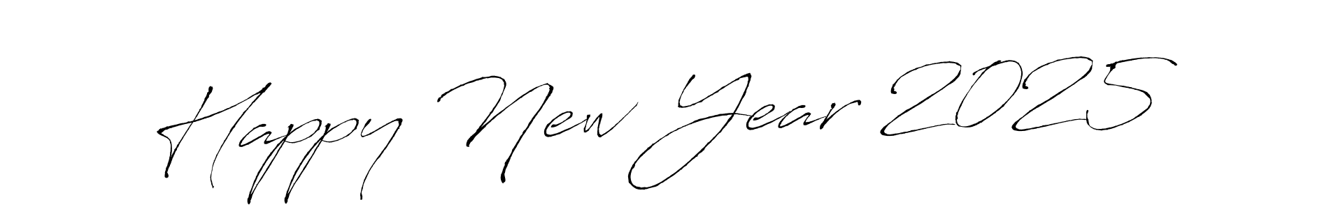 Design your own signature with our free online signature maker. With this signature software, you can create a handwritten (Antro_Vectra) signature for name Happy New Year 2025. Happy New Year 2025 signature style 6 images and pictures png