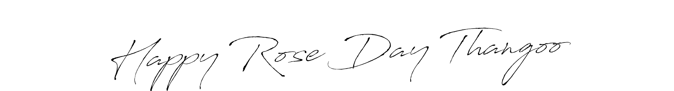 How to make Happy Rose Day Thangoo signature? Antro_Vectra is a professional autograph style. Create handwritten signature for Happy Rose Day Thangoo name. Happy Rose Day Thangoo signature style 6 images and pictures png