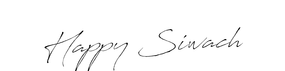Once you've used our free online signature maker to create your best signature Antro_Vectra style, it's time to enjoy all of the benefits that Happy Siwach name signing documents. Happy Siwach signature style 6 images and pictures png