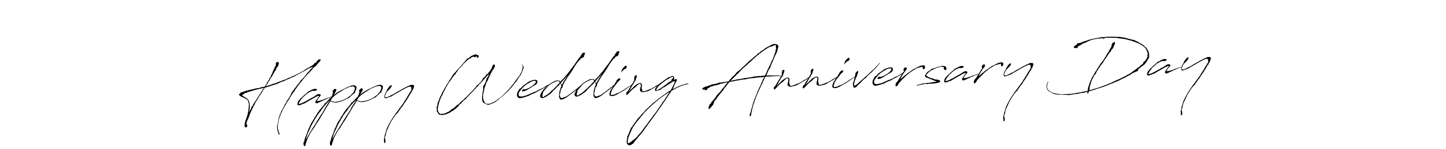Use a signature maker to create a handwritten signature online. With this signature software, you can design (Antro_Vectra) your own signature for name Happy Wedding Anniversary Day. Happy Wedding Anniversary Day signature style 6 images and pictures png