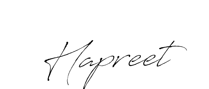 Use a signature maker to create a handwritten signature online. With this signature software, you can design (Antro_Vectra) your own signature for name Hapreet. Hapreet signature style 6 images and pictures png