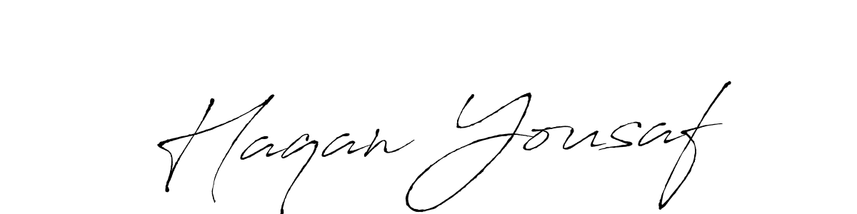 It looks lik you need a new signature style for name Haqan Yousaf. Design unique handwritten (Antro_Vectra) signature with our free signature maker in just a few clicks. Haqan Yousaf signature style 6 images and pictures png