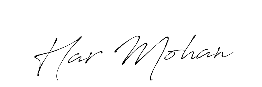 How to make Har Mohan signature? Antro_Vectra is a professional autograph style. Create handwritten signature for Har Mohan name. Har Mohan signature style 6 images and pictures png