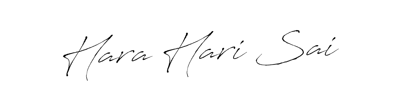 Make a beautiful signature design for name Hara Hari Sai. Use this online signature maker to create a handwritten signature for free. Hara Hari Sai signature style 6 images and pictures png