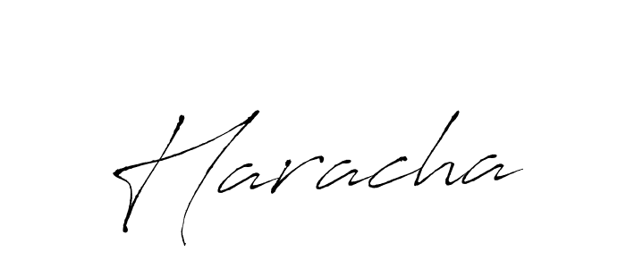 How to make Haracha name signature. Use Antro_Vectra style for creating short signs online. This is the latest handwritten sign. Haracha signature style 6 images and pictures png