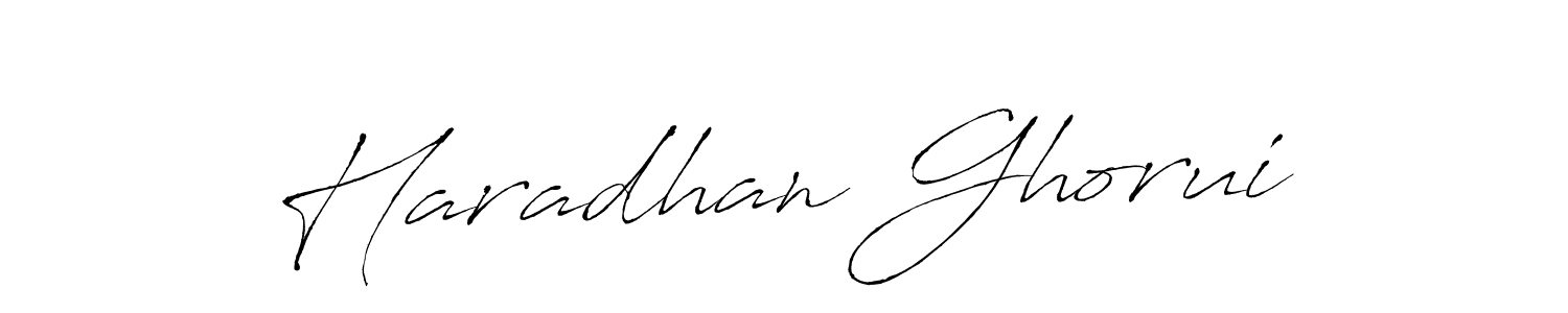 You can use this online signature creator to create a handwritten signature for the name Haradhan Ghorui. This is the best online autograph maker. Haradhan Ghorui signature style 6 images and pictures png