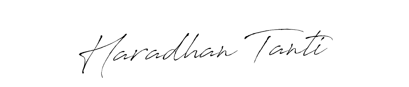Here are the top 10 professional signature styles for the name Haradhan Tanti. These are the best autograph styles you can use for your name. Haradhan Tanti signature style 6 images and pictures png