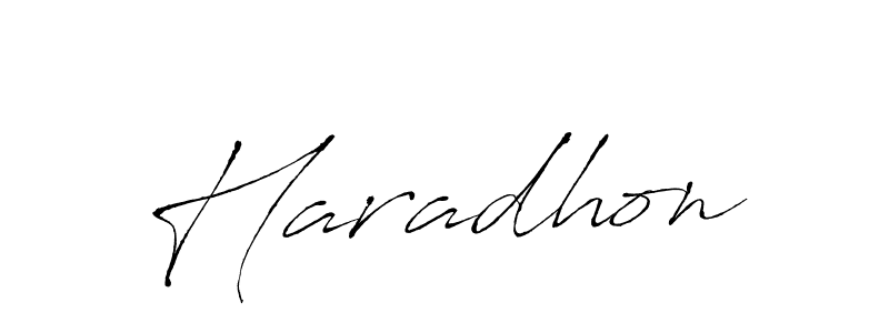 The best way (Antro_Vectra) to make a short signature is to pick only two or three words in your name. The name Haradhon include a total of six letters. For converting this name. Haradhon signature style 6 images and pictures png