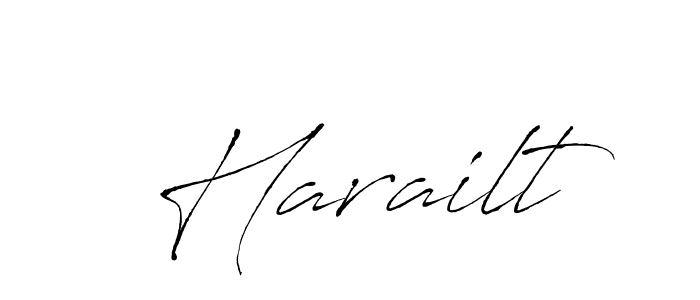 The best way (Antro_Vectra) to make a short signature is to pick only two or three words in your name. The name Harailt include a total of six letters. For converting this name. Harailt signature style 6 images and pictures png