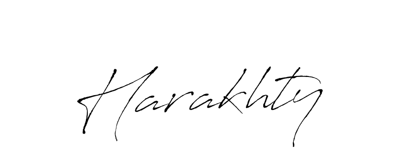 How to make Harakhty signature? Antro_Vectra is a professional autograph style. Create handwritten signature for Harakhty name. Harakhty signature style 6 images and pictures png