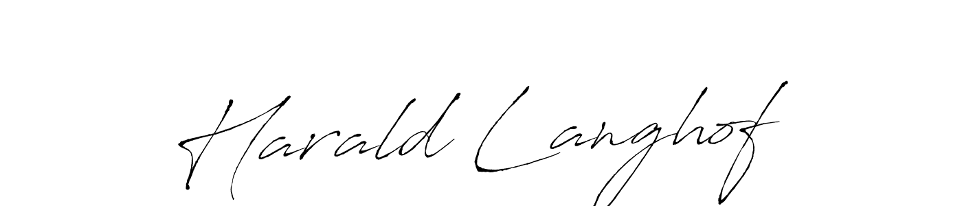 Similarly Antro_Vectra is the best handwritten signature design. Signature creator online .You can use it as an online autograph creator for name Harald Langhof. Harald Langhof signature style 6 images and pictures png