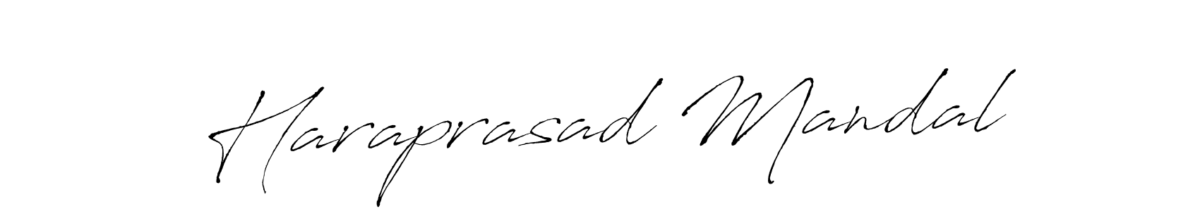 Also we have Haraprasad Mandal name is the best signature style. Create professional handwritten signature collection using Antro_Vectra autograph style. Haraprasad Mandal signature style 6 images and pictures png