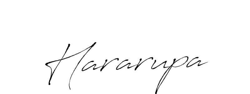 Make a beautiful signature design for name Hararupa. With this signature (Antro_Vectra) style, you can create a handwritten signature for free. Hararupa signature style 6 images and pictures png