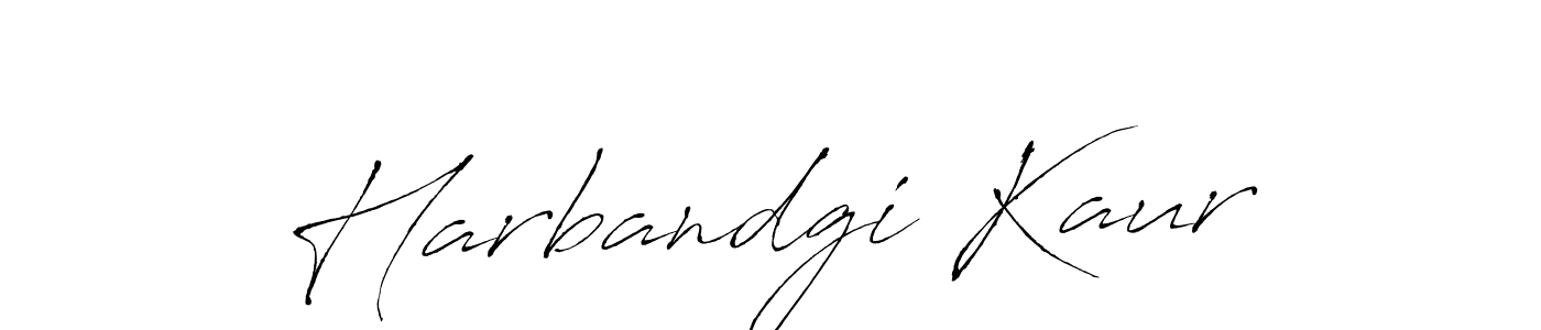 It looks lik you need a new signature style for name Harbandgi Kaur. Design unique handwritten (Antro_Vectra) signature with our free signature maker in just a few clicks. Harbandgi Kaur signature style 6 images and pictures png