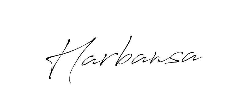 Harbansa stylish signature style. Best Handwritten Sign (Antro_Vectra) for my name. Handwritten Signature Collection Ideas for my name Harbansa. Harbansa signature style 6 images and pictures png