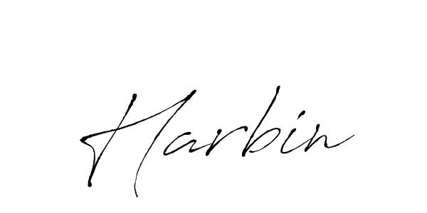 You should practise on your own different ways (Antro_Vectra) to write your name (Harbin) in signature. don't let someone else do it for you. Harbin signature style 6 images and pictures png