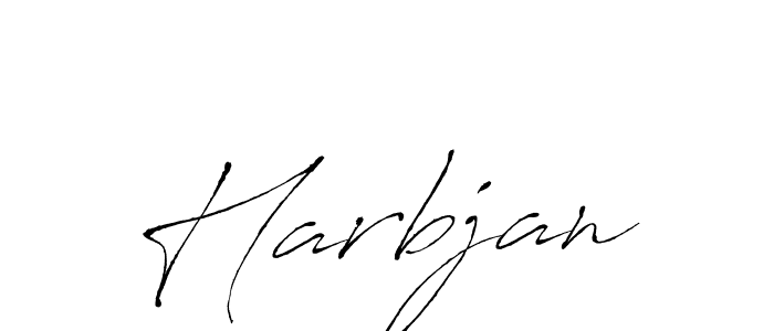 Design your own signature with our free online signature maker. With this signature software, you can create a handwritten (Antro_Vectra) signature for name Harbjan. Harbjan signature style 6 images and pictures png