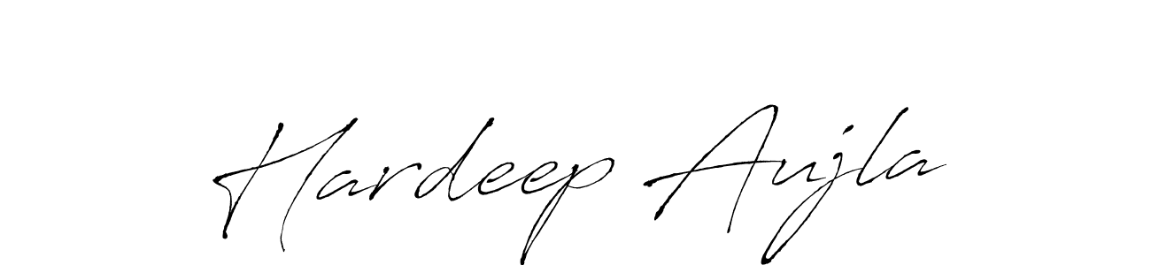 You should practise on your own different ways (Antro_Vectra) to write your name (Hardeep Aujla) in signature. don't let someone else do it for you. Hardeep Aujla signature style 6 images and pictures png