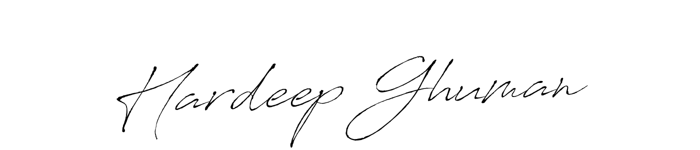 It looks lik you need a new signature style for name Hardeep Ghuman. Design unique handwritten (Antro_Vectra) signature with our free signature maker in just a few clicks. Hardeep Ghuman signature style 6 images and pictures png