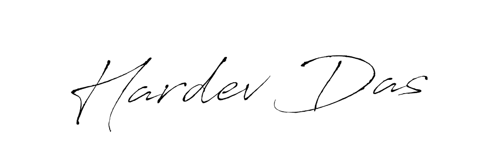 You should practise on your own different ways (Antro_Vectra) to write your name (Hardev Das) in signature. don't let someone else do it for you. Hardev Das signature style 6 images and pictures png